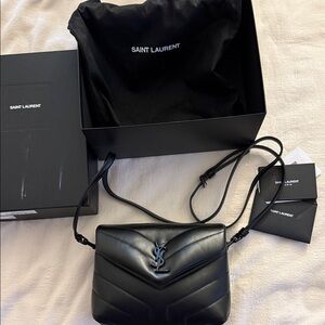 Saint Laurent Black Toy LouLou